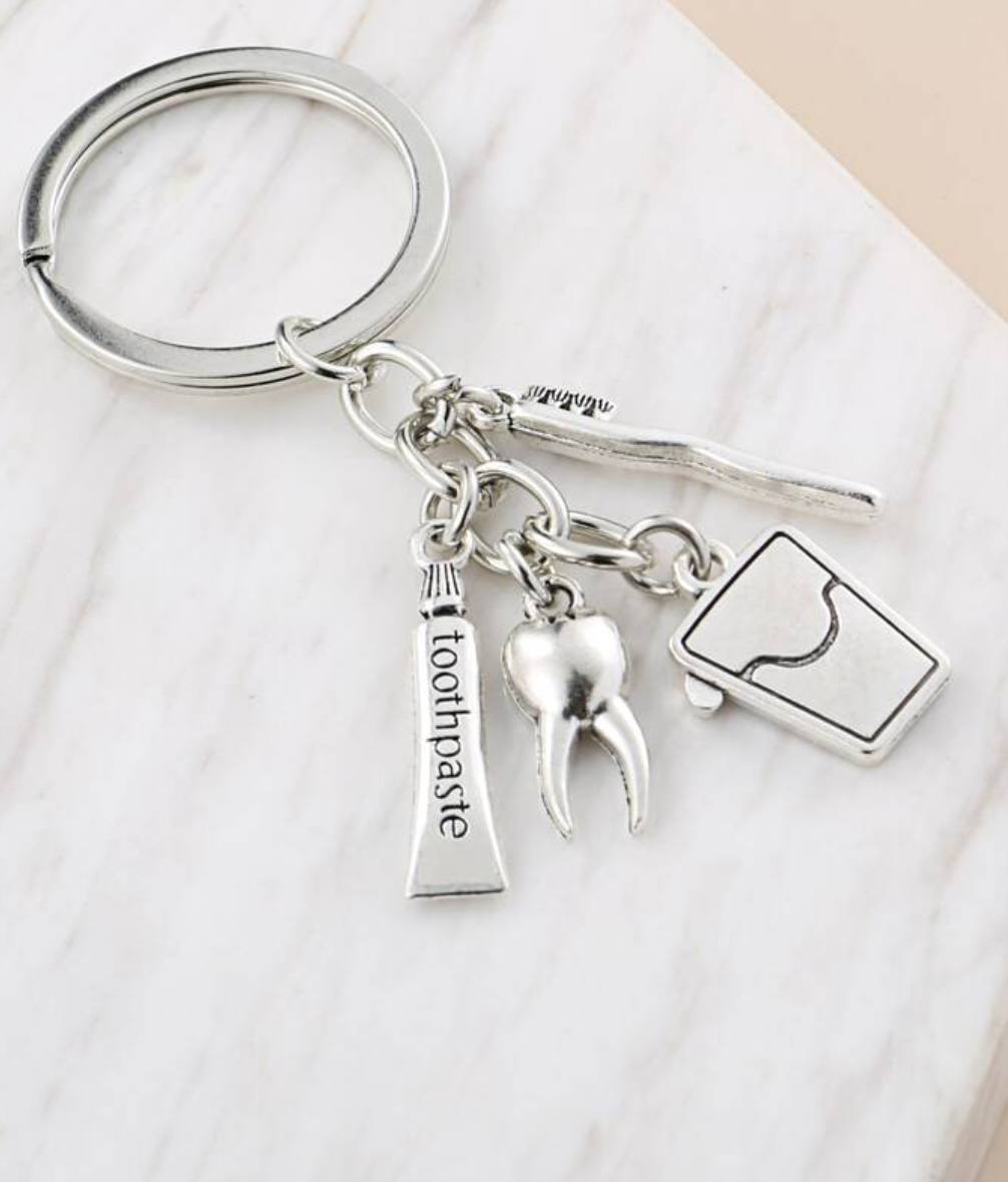 Dental Oral Hygiene keychain